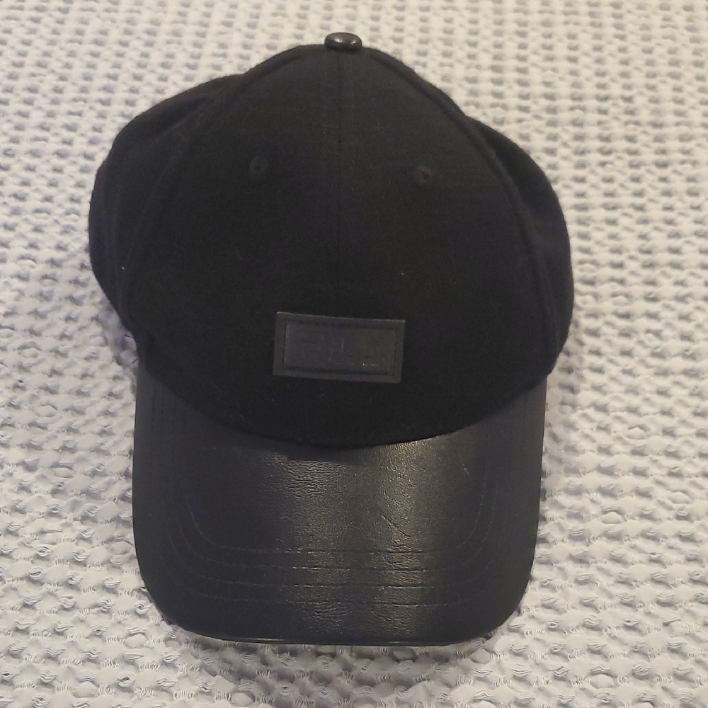 Fila Black Baseball Cap